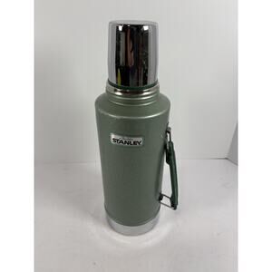 Vintage Stanley Aladdin Thermos A945DH Half Gallon Green Hammertone USA
